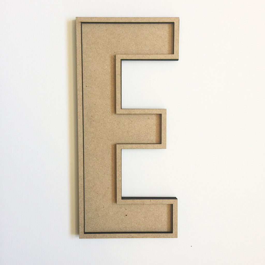 FNB Handmade Unfinished Wooden fillable Letter Y FNB301