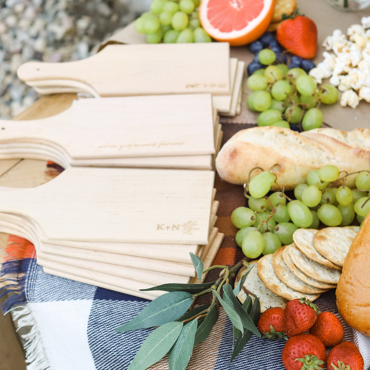 Floral Personalized Mini Charcuterie Board – Crafts by Esty